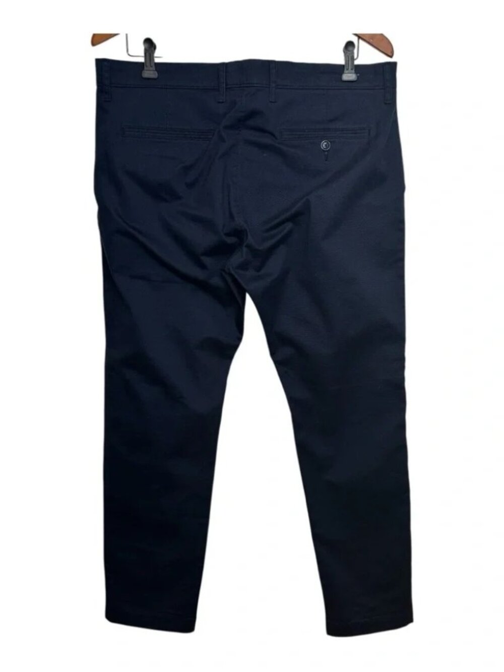 J.Crew Men's Navy Chino Pants 484 Slim Fit Size 34W/30L - Picture 2 of 11